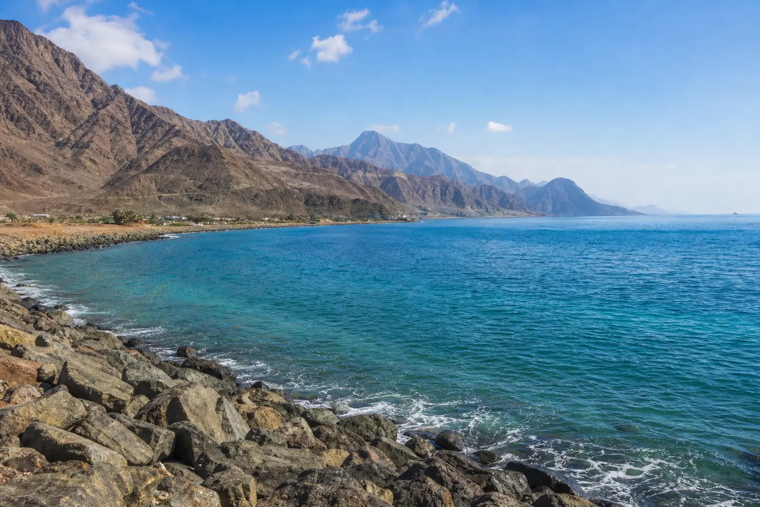 Fujairah skyline and cityscape